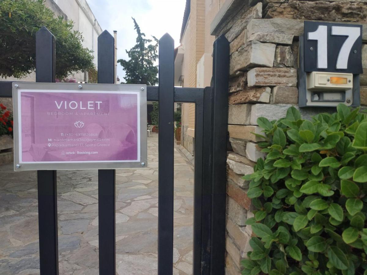 Violet Bedroom And Apartment Spata  Bagian luar foto
